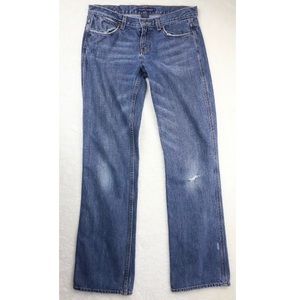 Ralph Lauren Distressed Denim Dungarees VINTAGE 30